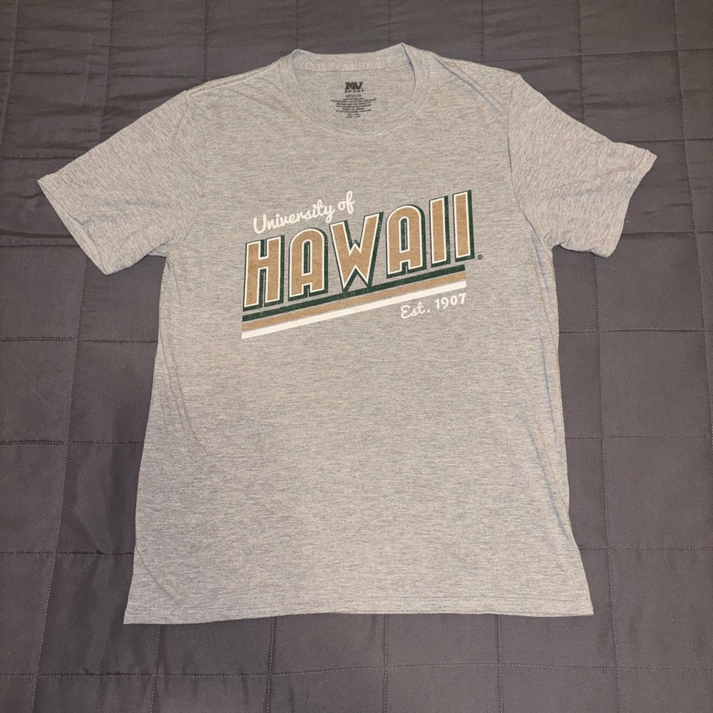 MV Sport Gray University of Hawaii Tee